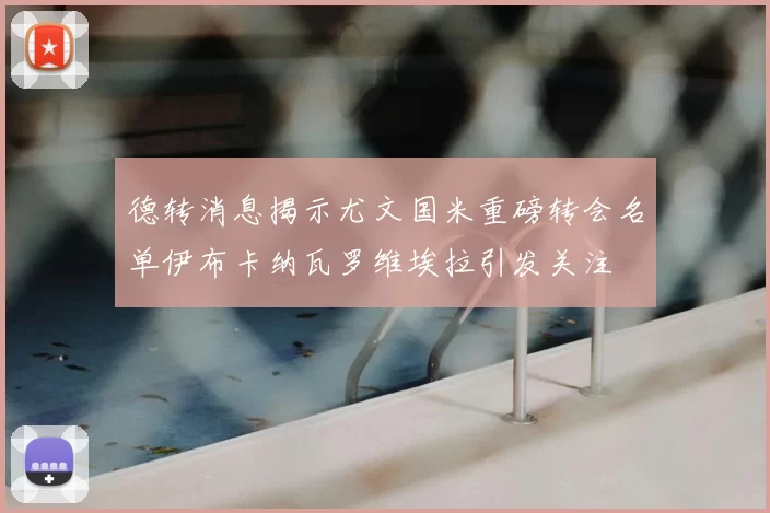 德转消息揭示尤文国米重磅转会名单伊布卡纳瓦罗维埃拉引发关注