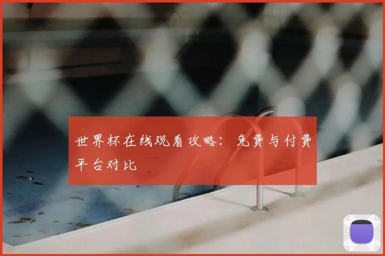 世界杯在线观看攻略:免费与付费平台对比