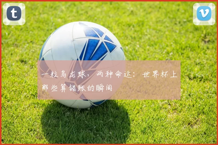 一粒乌龙球,两种命运:世界杯上那些算错账的瞬间