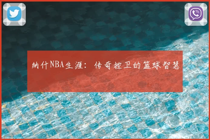 纳什NBA生涯:传奇控卫的篮球智慧