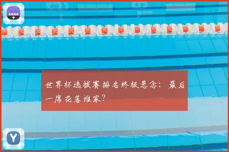 世界杯选拔赛排名终极悬念：最后一席花落谁家？